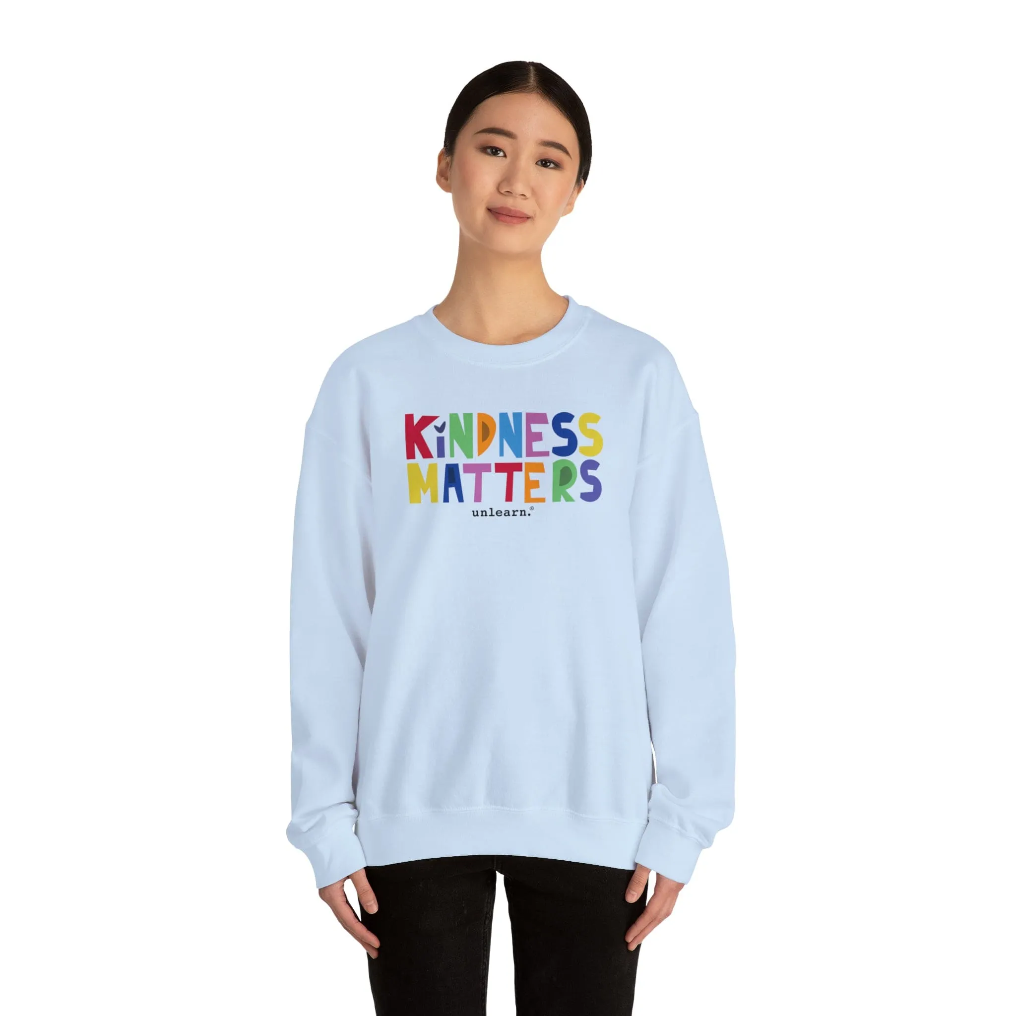 Kindness Matters - Relaxed Fit Crewneck Sweatshirt