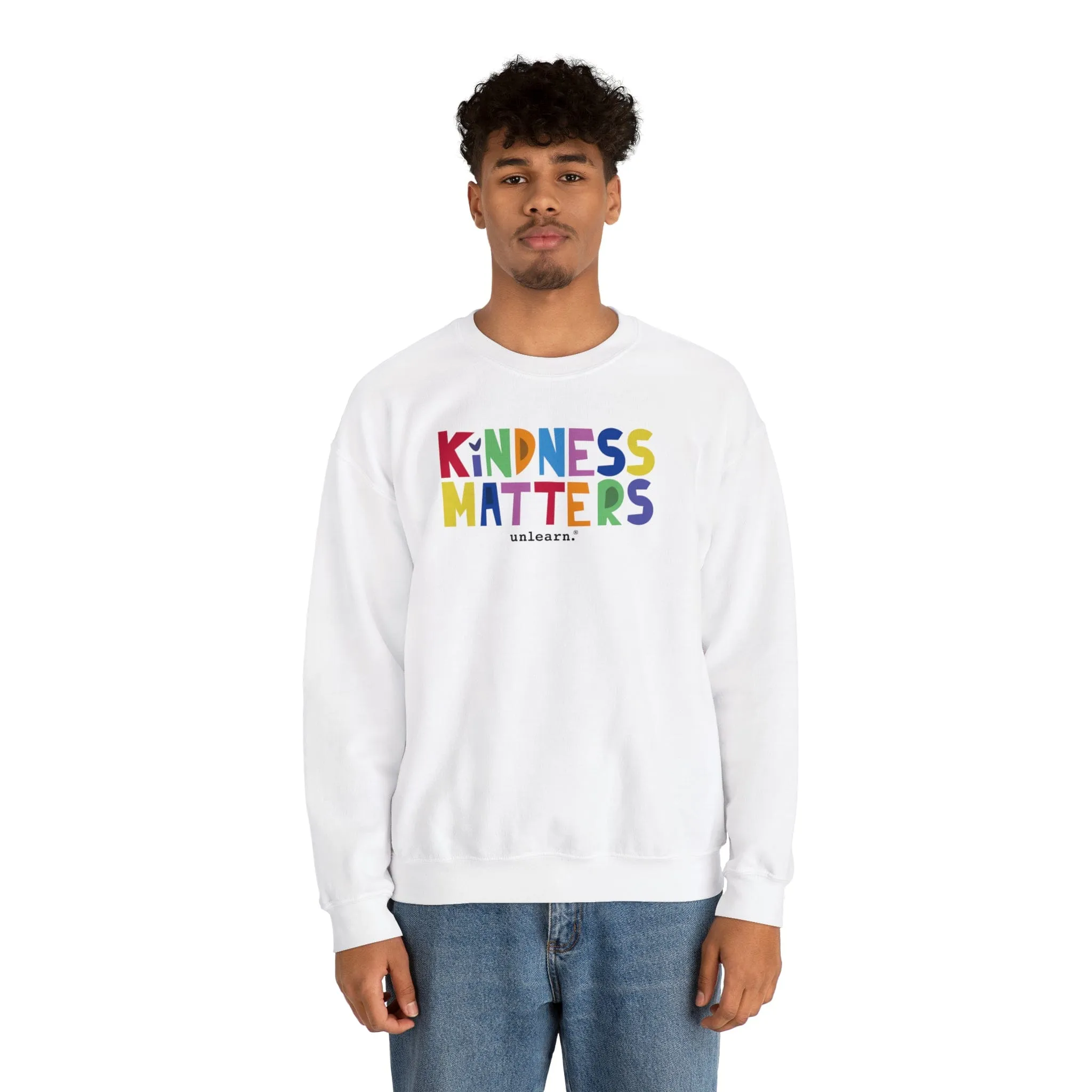 Kindness Matters - Relaxed Fit Crewneck Sweatshirt