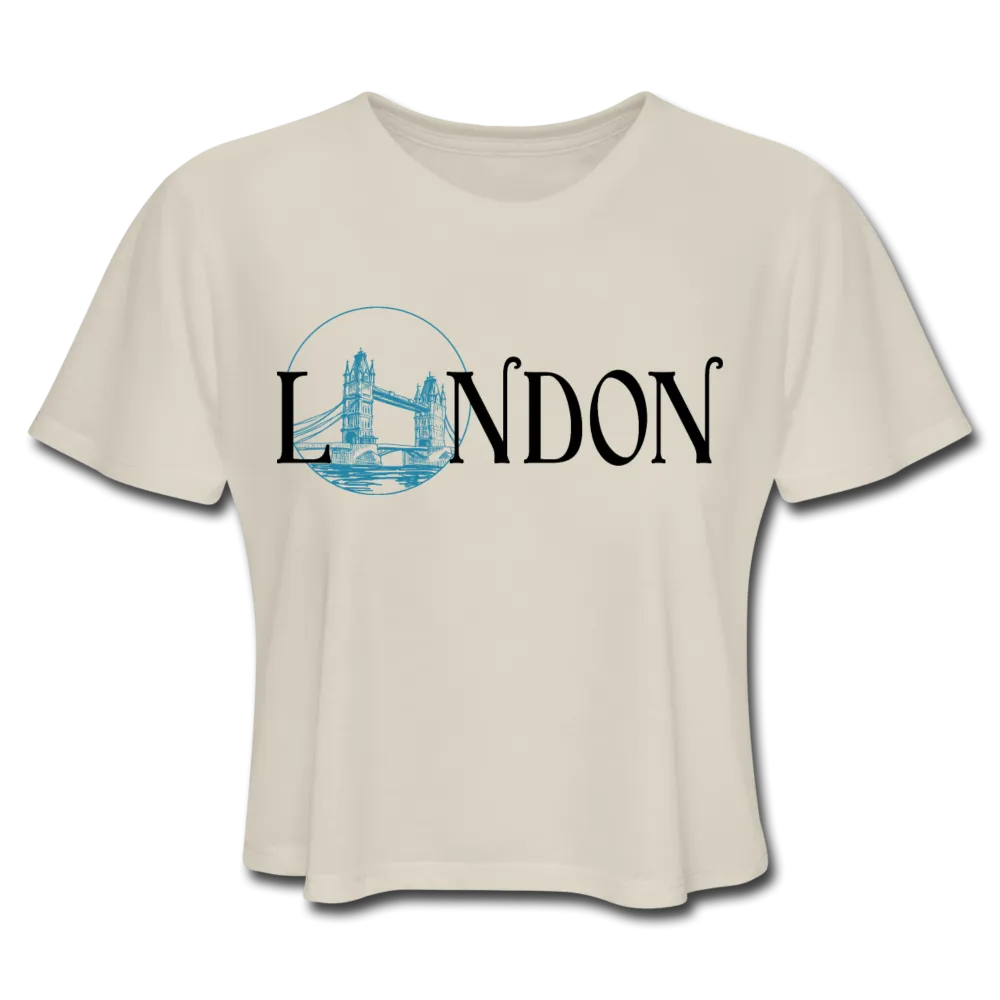 London Cropped Tee