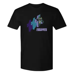 Minecraft Dungeons Corrupted Beacon Equipped Adult T-Shirt