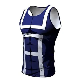 My Hero Academia 'UA Uniform' Tank Top Compression RashGuard