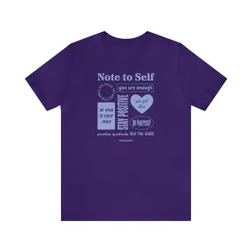 Note To Self - Relaxed Fit T-shirt