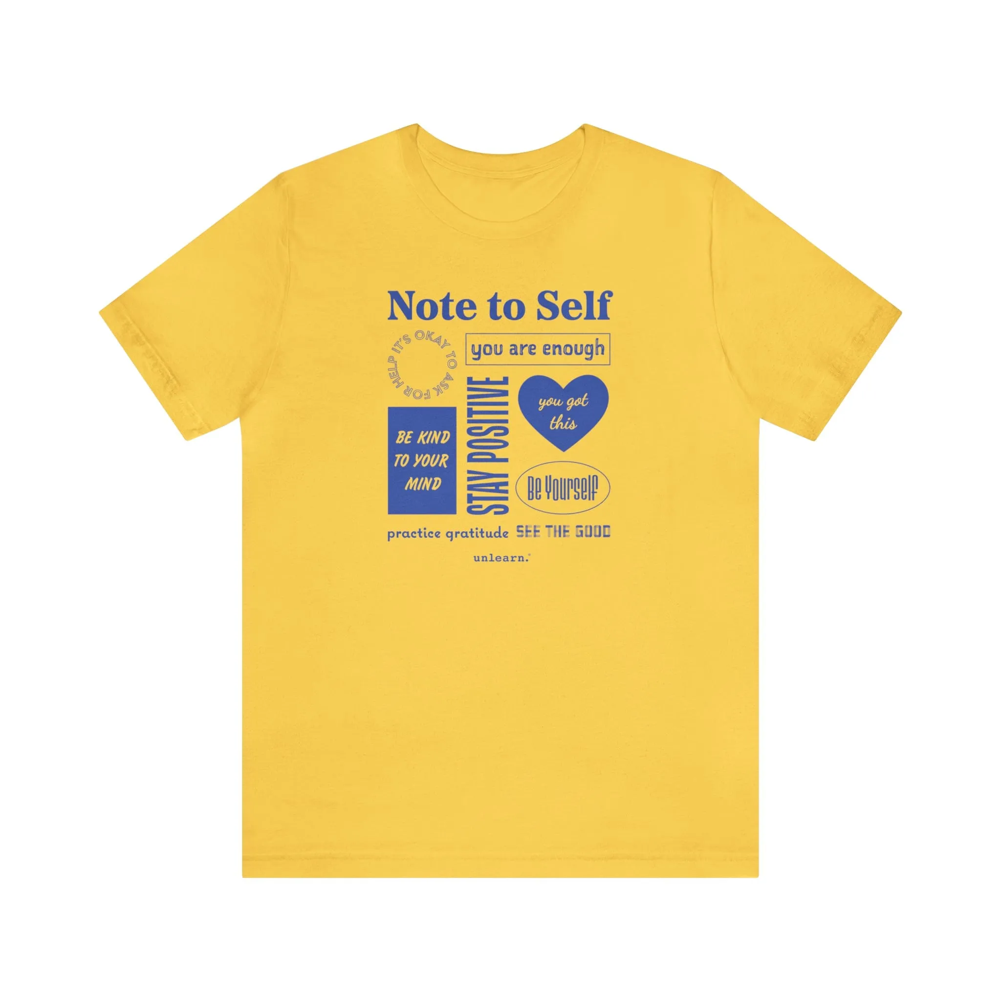 Note To Self - Relaxed Fit T-shirt