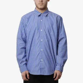 Pop Trading Company Logo Striped Shirt