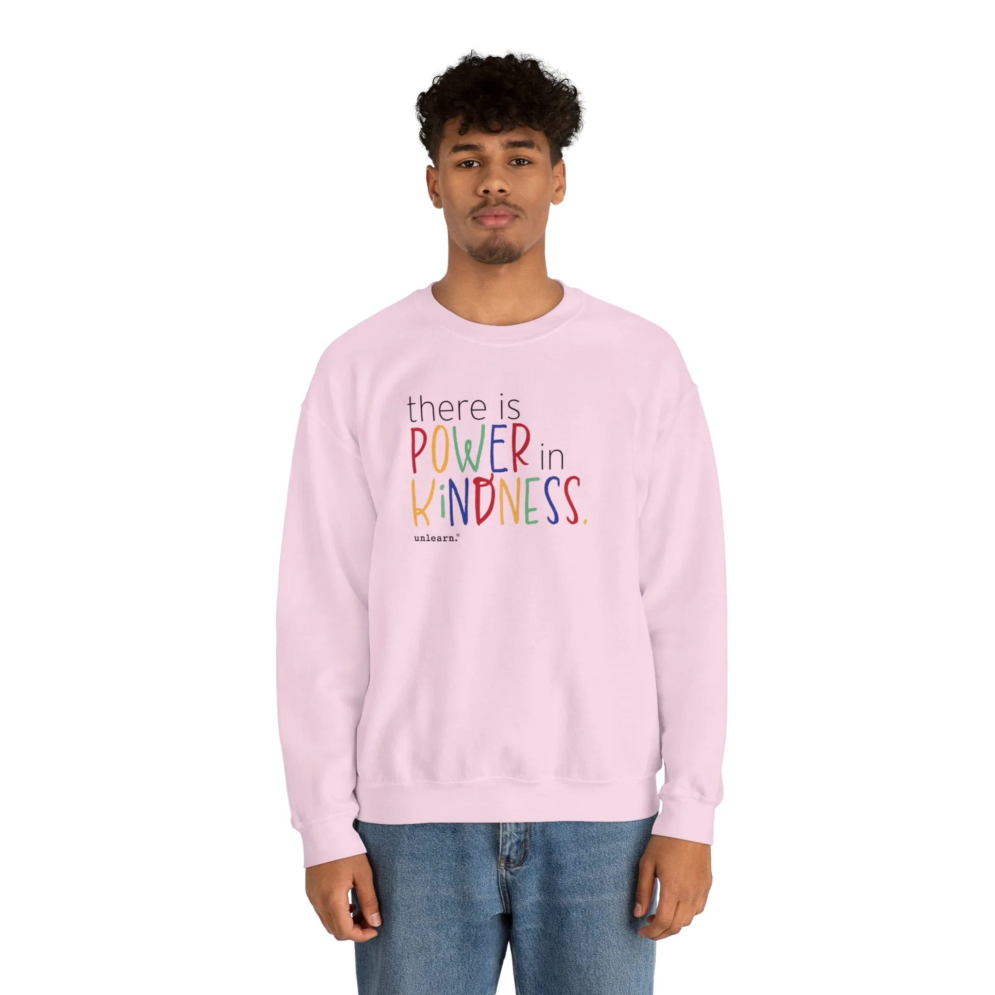 Power In Kindness - Relaxed Fit Crewneck Sweatshirt