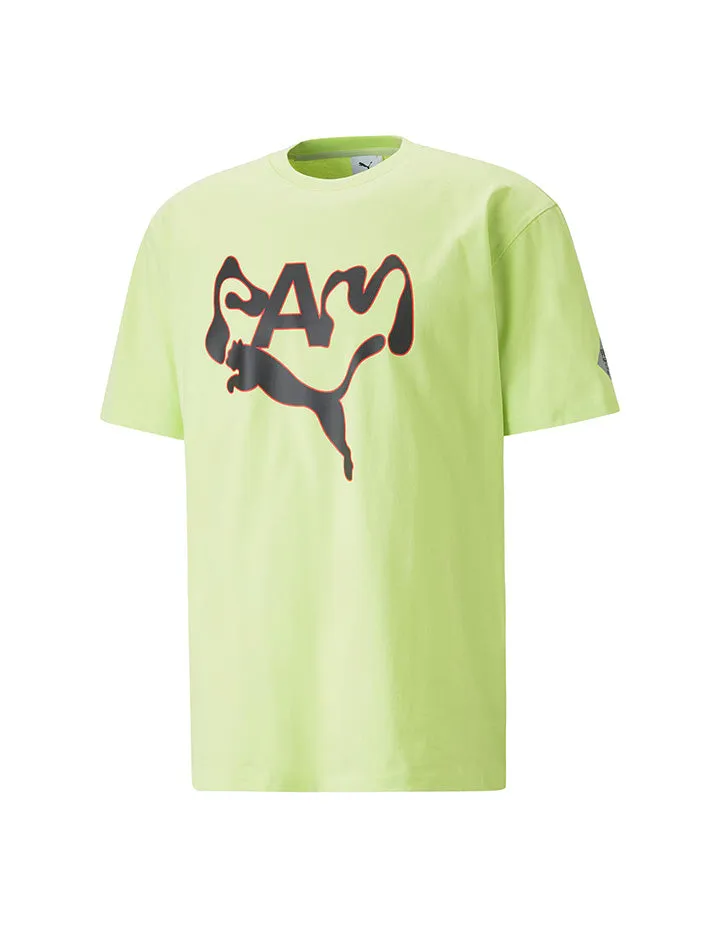 Puma x P.A.M Graphic T-Shirt Green Lily