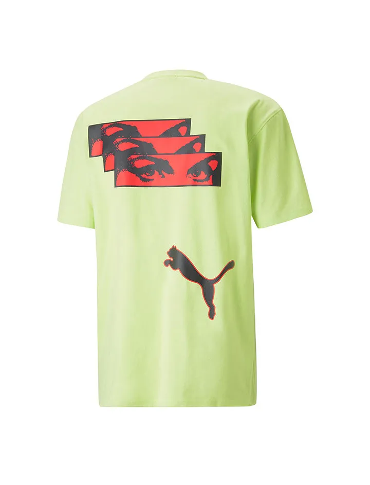 Puma x P.A.M Graphic T-Shirt Green Lily