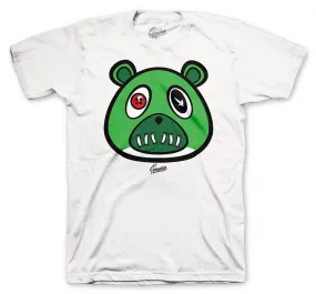 Retro 1 Lucky Green ST Bear Shirt