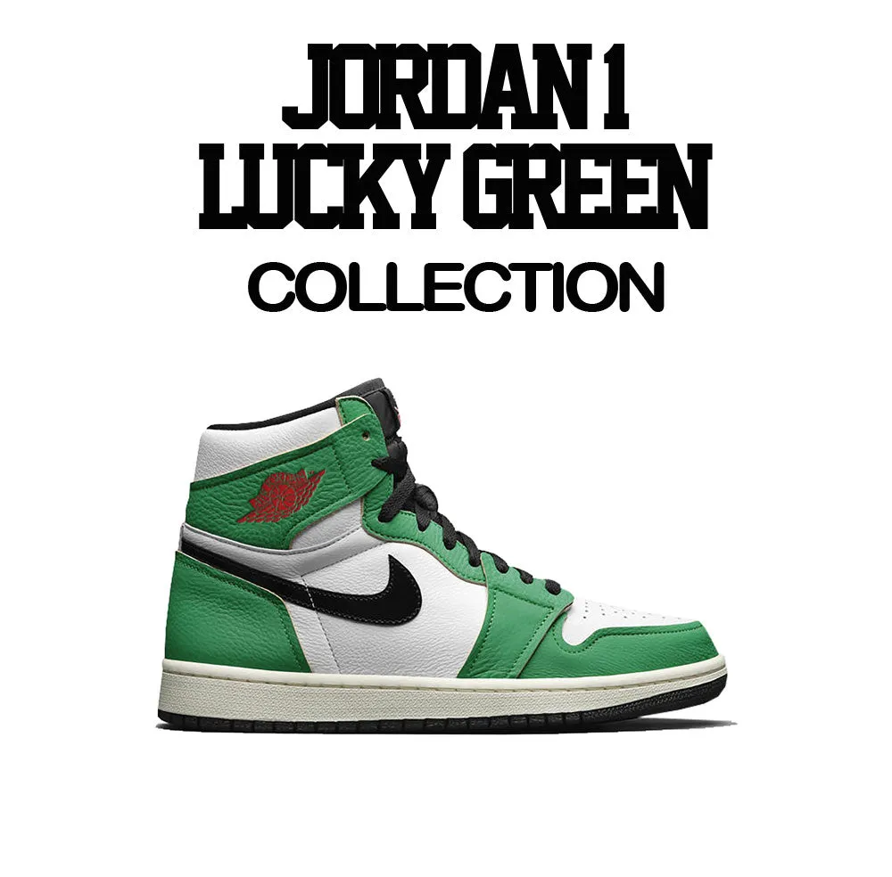 Retro 1 Lucky Green ST Bear Shirt