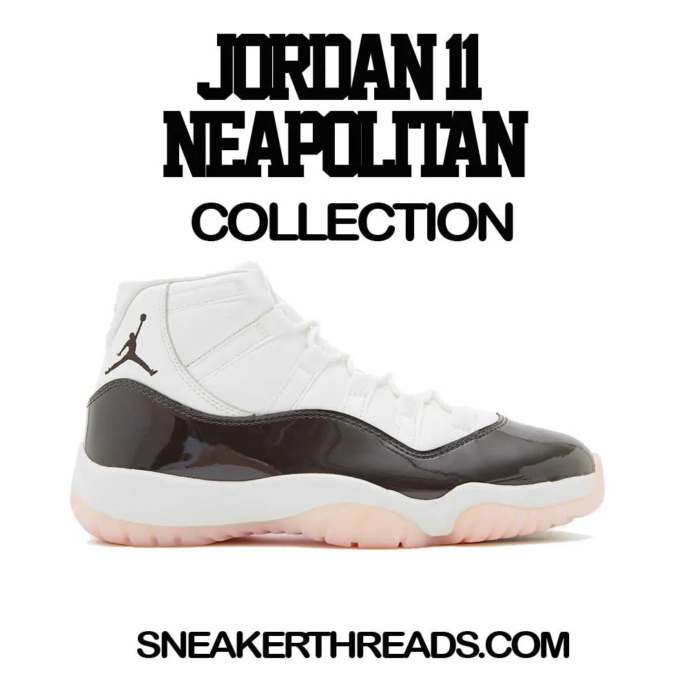 Retro 11 Neapolitan Shirt - Cheddar - White