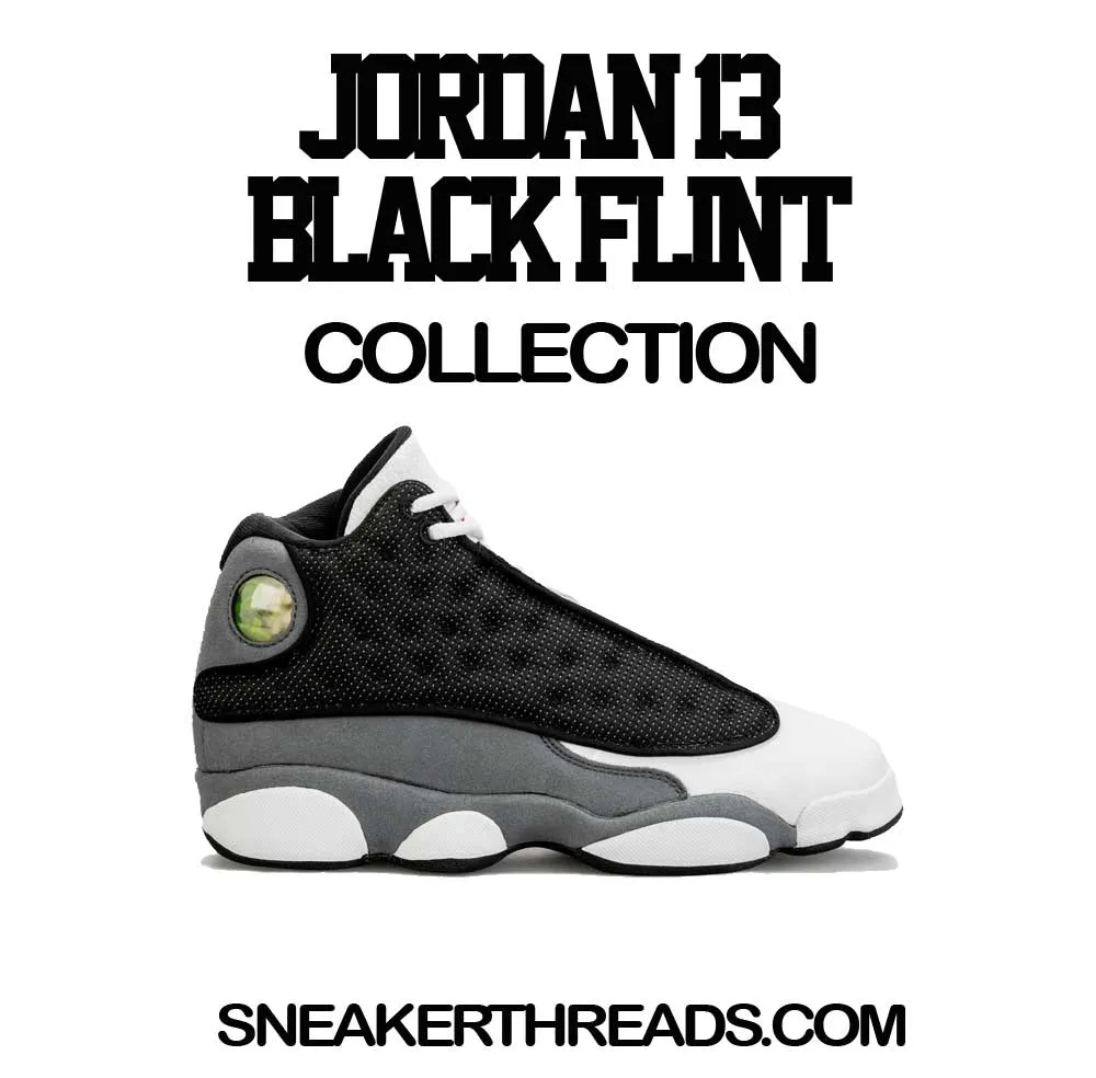 Retro 13 Black Flint Clean Pair Shirt