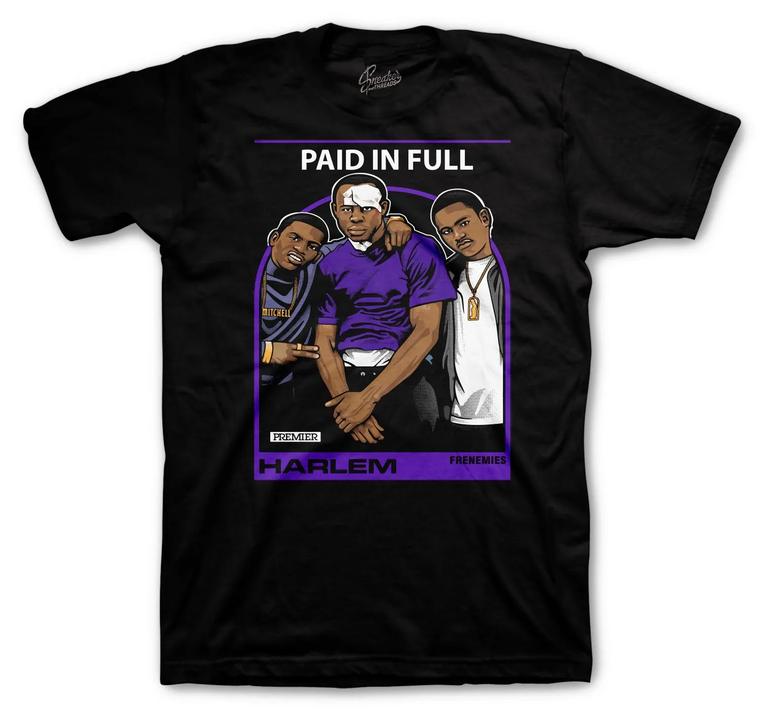 Retro 13 Court Purple Frenemeis Shirt