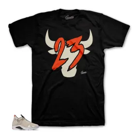 Retro 14 Desert Sand Shirt - Toro - Black