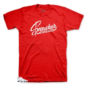 Retro 14 White Supreme Shirt - ST Original - Red