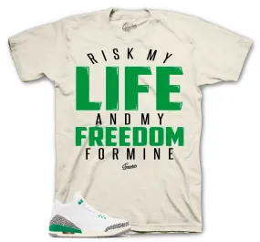 Retro 3 Lucky Green Shirt - My Life - Natural