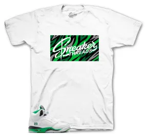 Retro 5 Lucky Green Sneaker Threads Box Shirt