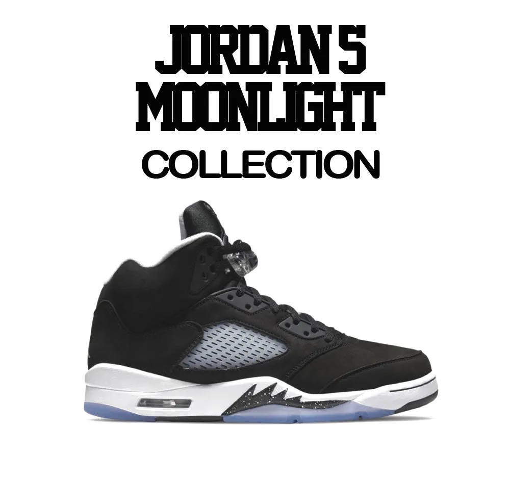 Retro 5 Moonlight Shirt - Fly Kicks - Black