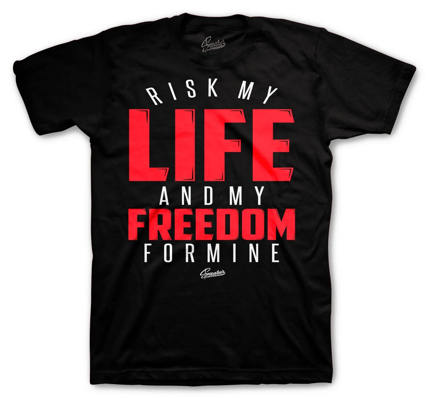 Retro 5 Raging Bull Shirt - My Life - Black