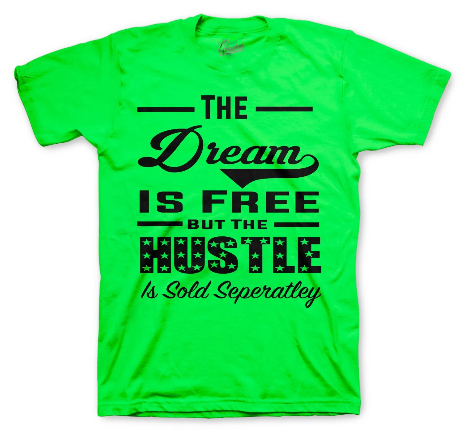 Retro 6 Electric Green Sold Separately Shirt