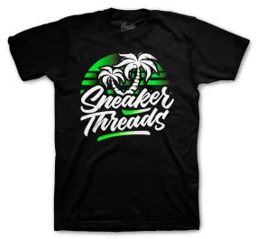 Retro 6 Electric Green ST Palms Shirt