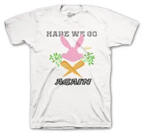 Retro 7 Hare 2.0 Shirt - Hare We Go - White