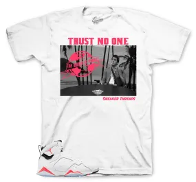 Retro 7 Infrared Shirt - Trust Tony - White