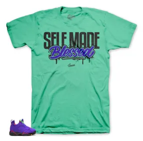 Retro 7 Low Concord Shirt - Self Made - Green