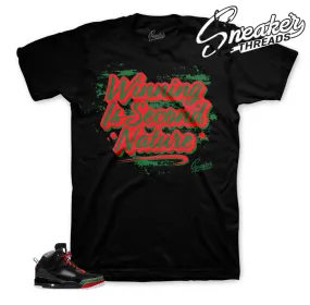 Retro Spizike Black/Green Second Nature Shirt