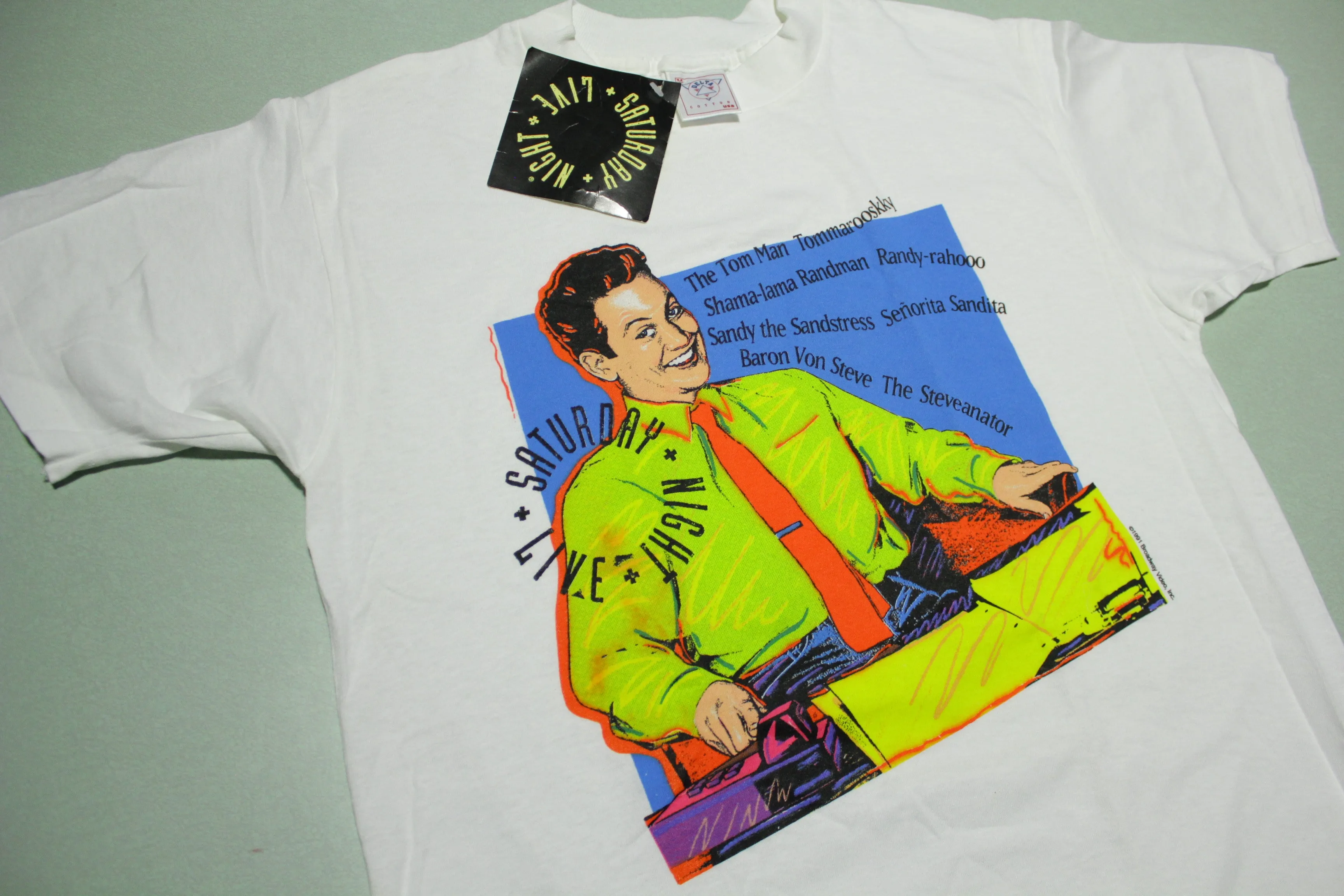 Rob Schneider Richmeister Makin' Copies Vintage Deadstock SNL 90s T-Shirt