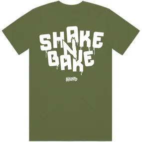 SHAKE N BAKE : Sneaker Shirt to Match : Olive