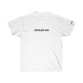 SPOILED KID PRINT LOGO TEE - WHITE