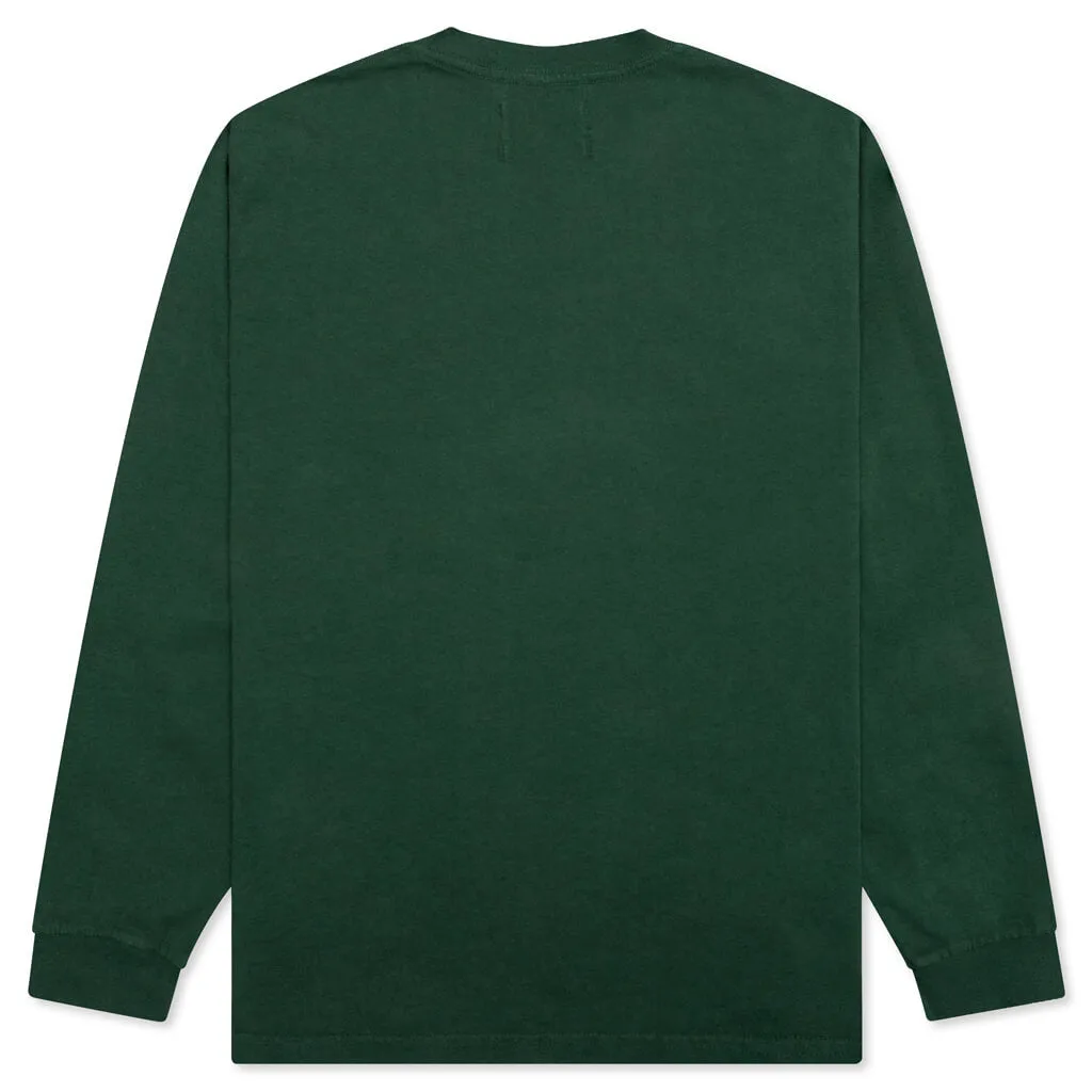 Sunny CA L/S Tee - Dark Green