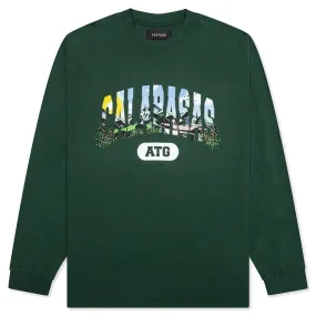 Sunny CA L/S Tee - Dark Green