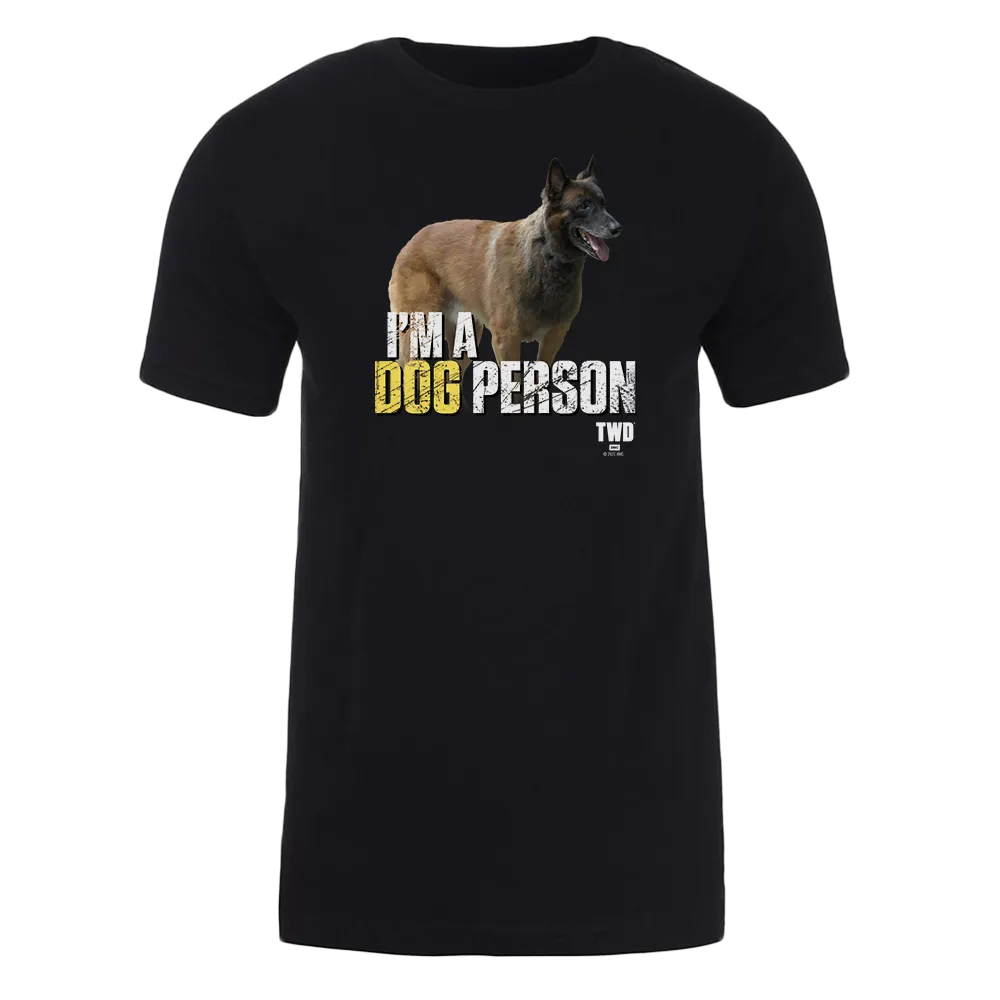 The Walking Dead Dog Person Adult Short Sleeve T-Shirt