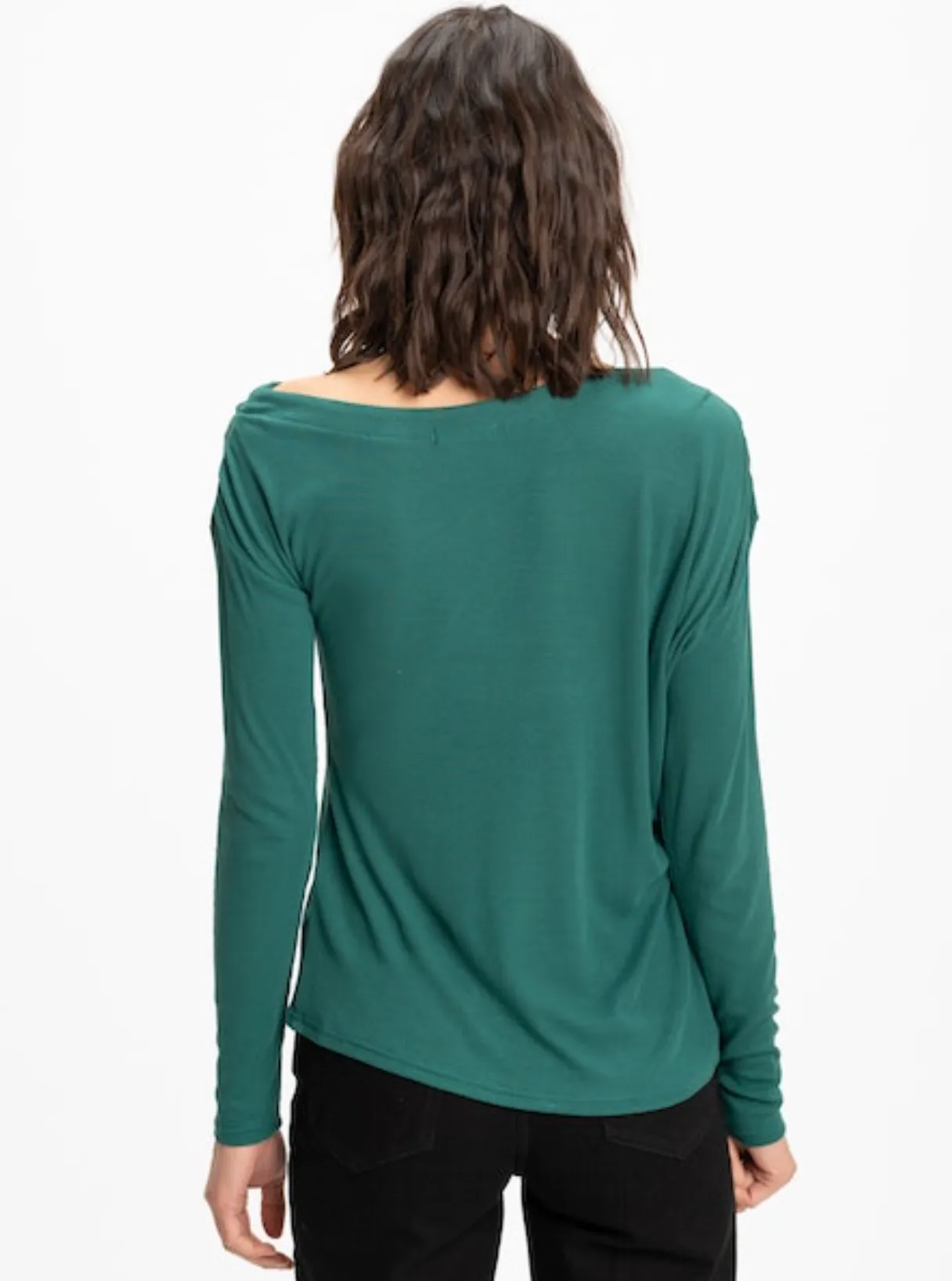 Threads 4 Thought shirt, Leoni ribbed off shoulder