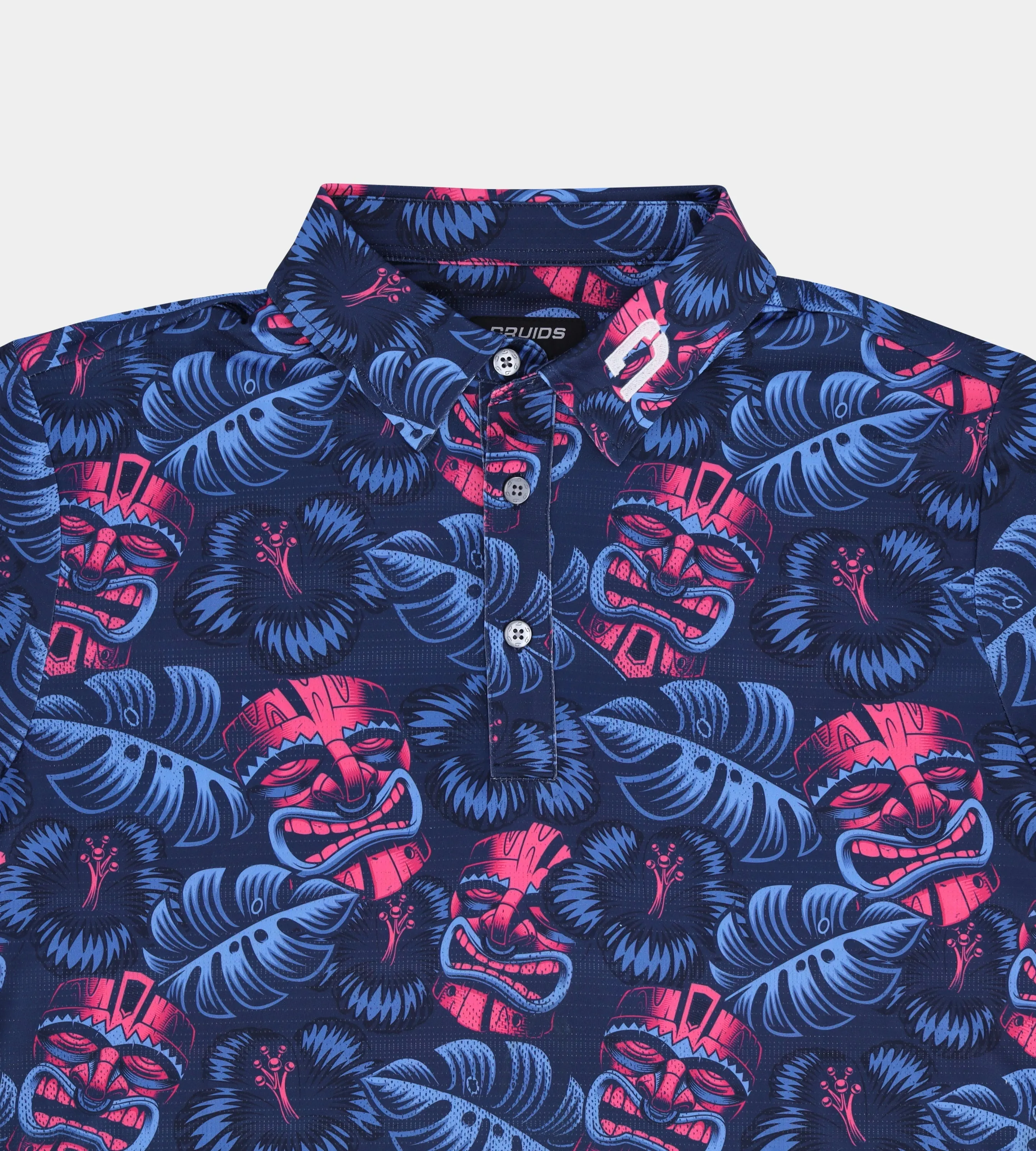 TIKI POLO - NAVY / PINK