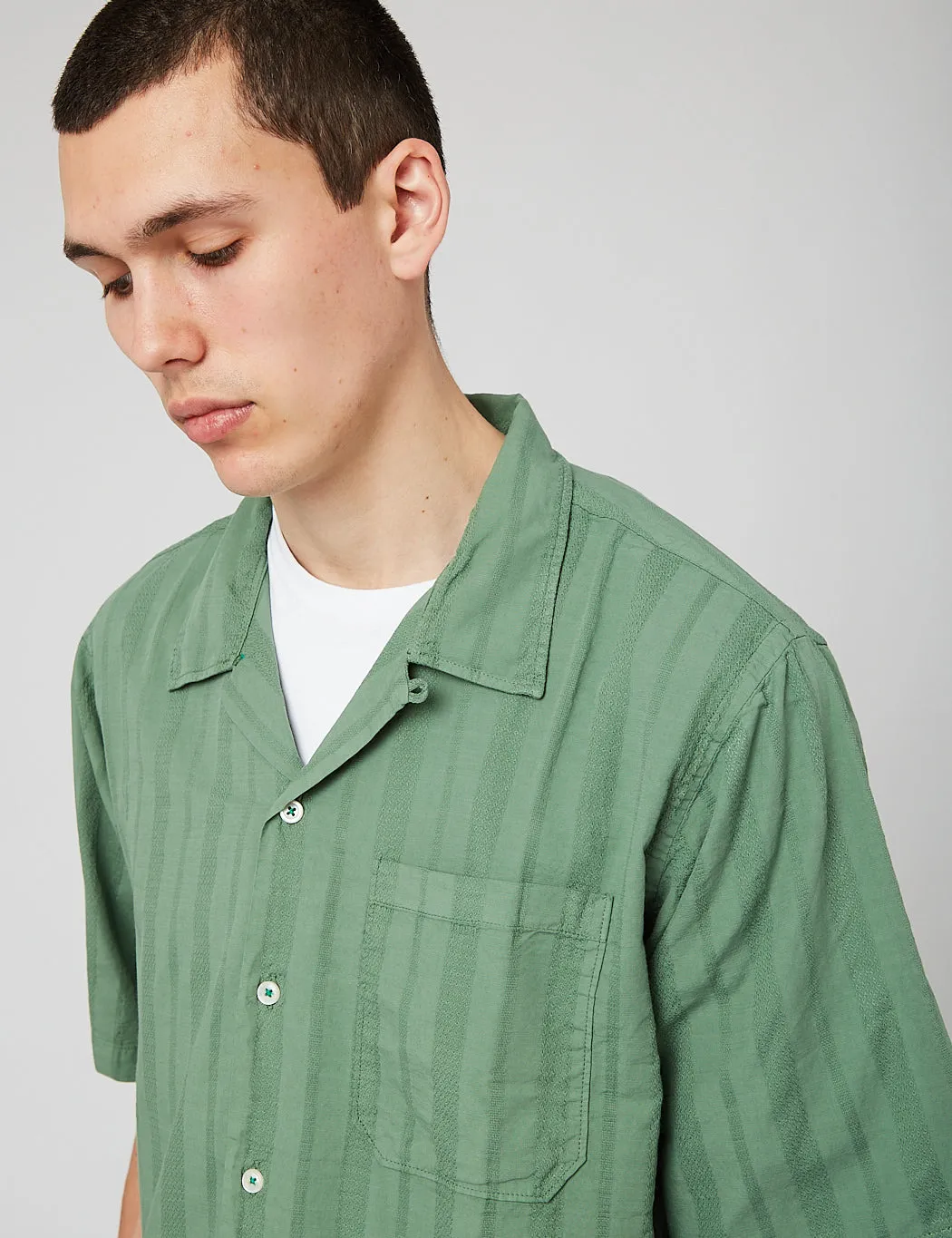 Universal Works Camp Shirt - Green