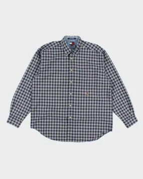 Vintage 90s Tommy Hilfiger Check Shirt - L