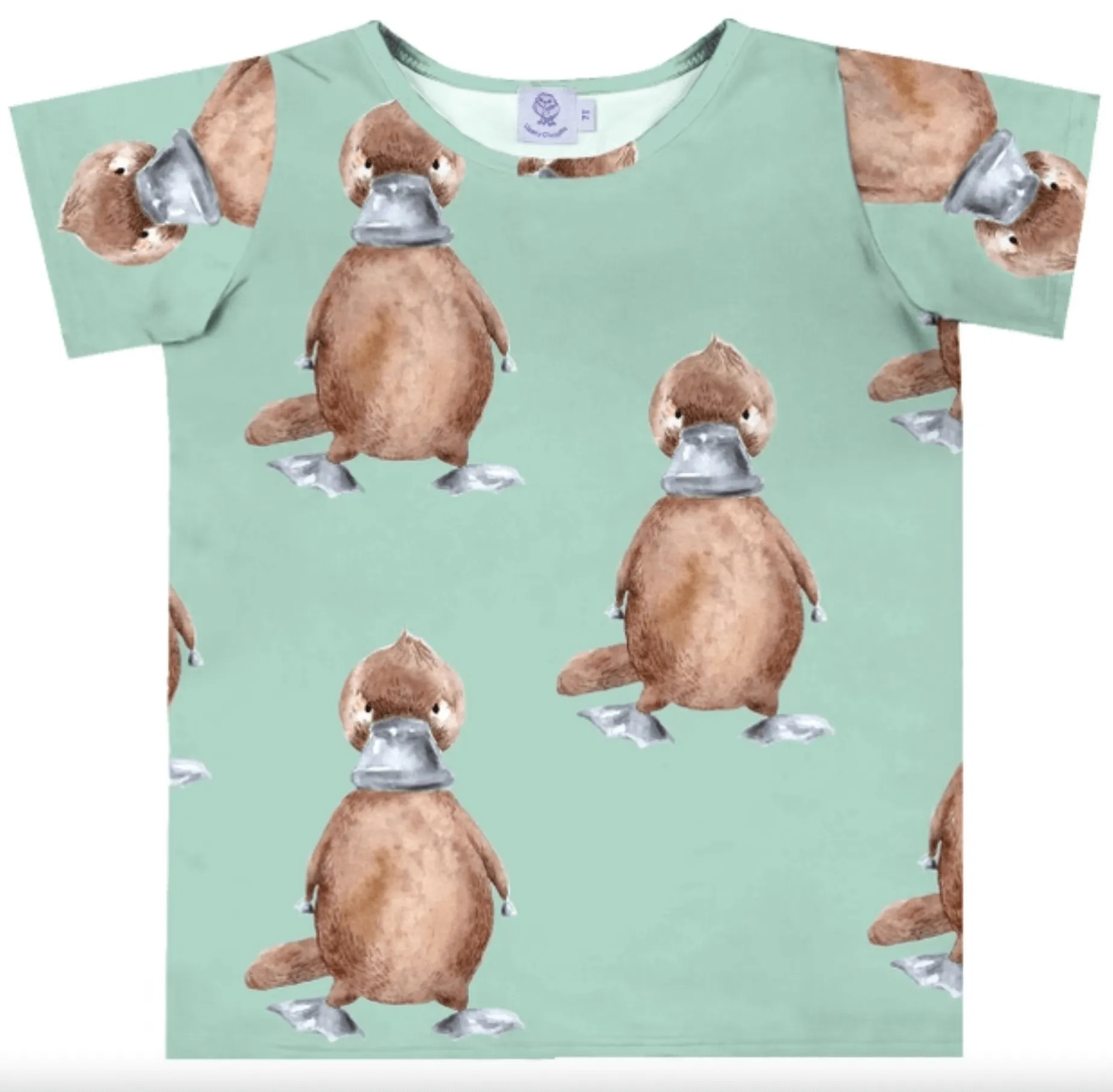 Vintage Green Platypus Tee