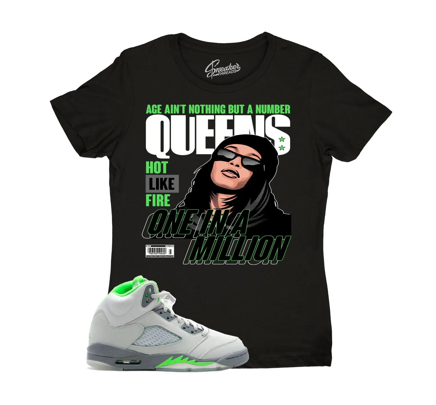 Womens - Green Bean 5 Queens Shirt